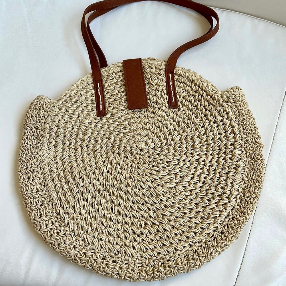 Leonor Greyl Paris Straw Bag